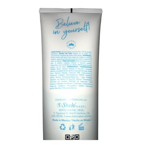 Shel? NABEL Moisturizing Facial Cream with Collagen, 8.46 floz
