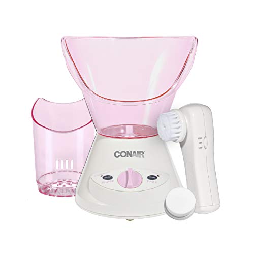 True Glow Facial Steamer with Cleansing Brush Spa System