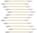 1000 Organic Bamboo Cotton Swabs - Biodegradable Ear Buds