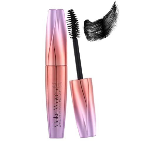 Waterproof Black Mascara for Volume & Length