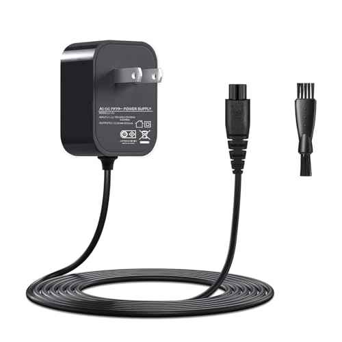 5V Charger for PA-0510N for Remington Shaver HC5870 HC4250 PF7500 PF7600 PG6250 PG6255 PG6170 PG6171 XF8550 XF8700 XR1400 XR1430 HC5950 Power Cord