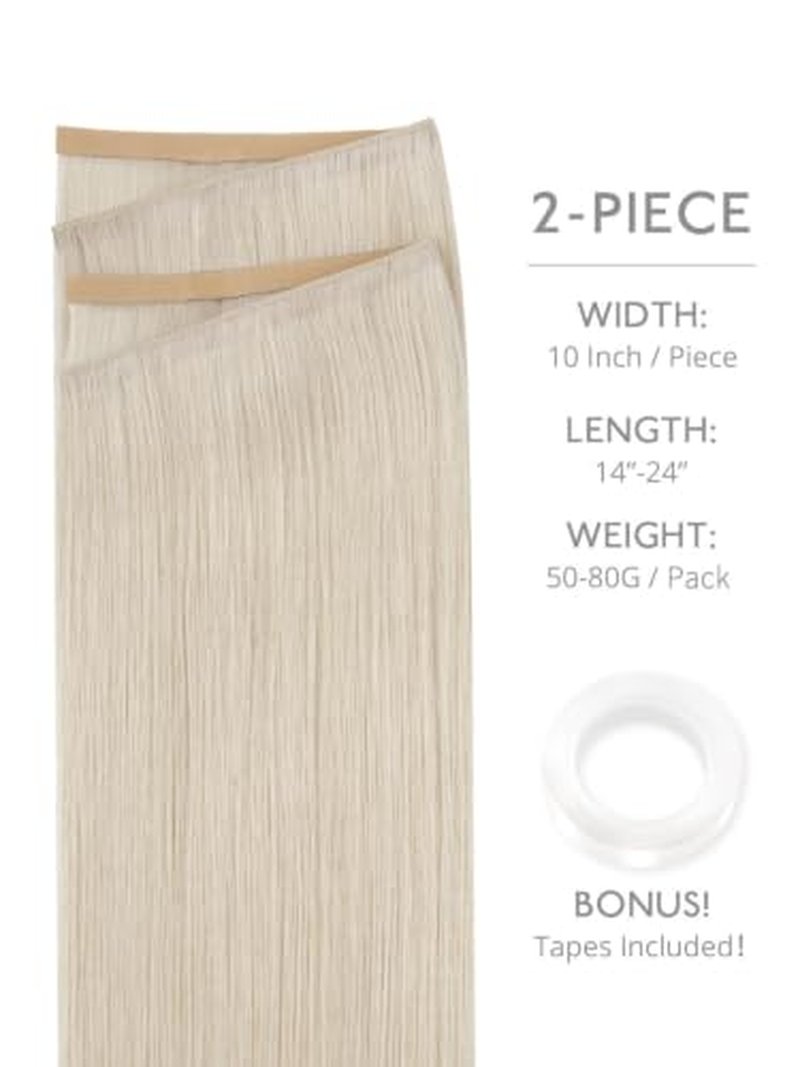 Tape In Hair Extensions Human Hair 22" 70g Remy Blonde