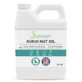Soapeauty KUKUI NUT OIL Cold Pressed | 100% Pure & Natural | Moisturizing Oil for Face, Nails, Skin, Hair, DIY, Sopa Making | 32 fl oz