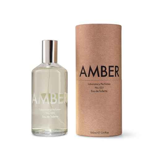 Laboratory Perfumes Amber Eau de Toilette | A Timeless, Evolving Fragrance | Fresh Greenery, Earthy Vetiver & Warm Amber | Effortlessly Elegant & Long-Lasting (100ml)