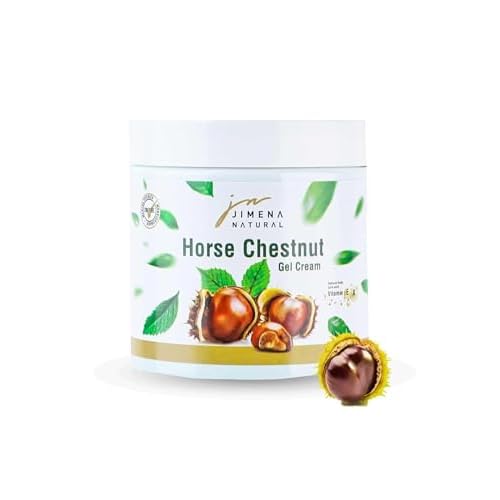 Horse Chestnut Gel Cream For Varicose Veins Legs (500ml/16.9 Fl oz), Relaxing, Cooling, Soothing Cream for Feet, Legs, Knees, Back