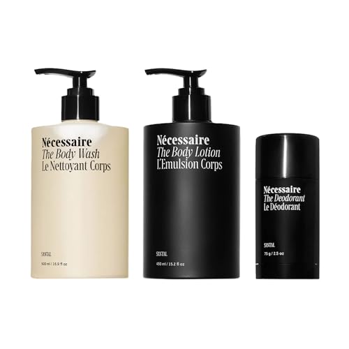 Nécessaire The Body Essentials Set: Body Wash, Body Lotion & Deodorant