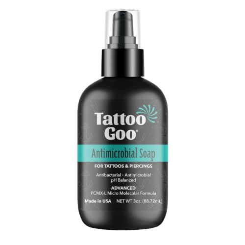 Tattoo Goo Cleansing Soap 3 oz | pH-Balanced Tattoo & Piercing Care