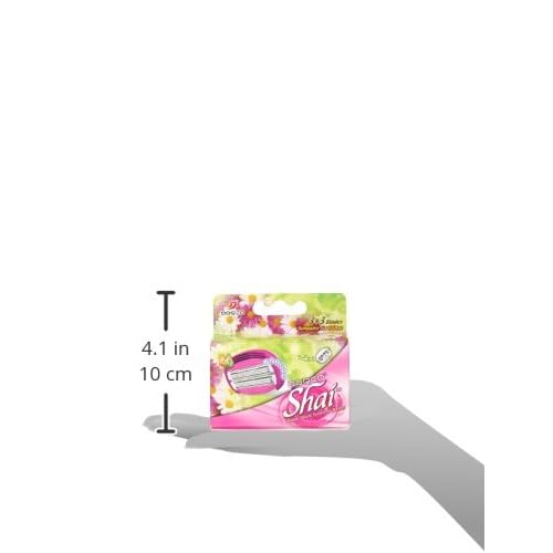 Dorco Shai 6 Blade Razor Cartridges Only - 4 Cartridges, Premium Precision Blades for a Smooth Shave, Compatible with Shai Razors, Ideal for Daily Grooming and Travel