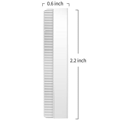 Lamoutor 100Pcs Single Edge Razor Blade Steel Industrial Razor Blades Disposable Straight Razor Blades for Men and Women