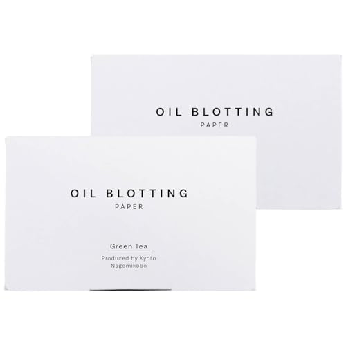 Green Tea Oil Blotting Paper, 100 Sheets x 2 Pack