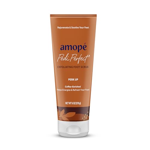 Amopé Rejuvenating Foot Care Kit - Exfoliating Sugar Scrubs & Scrubber