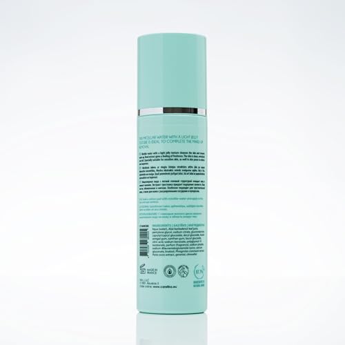 CARELIKA Jelly Micellar Water with Aloe - Gentle Makeup Remover & Facial Cleanser 200ml