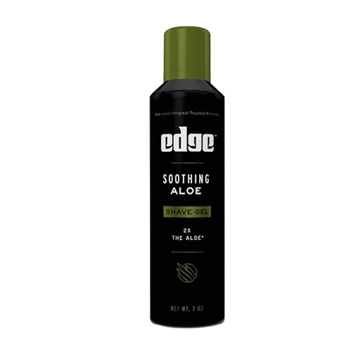 Soothing Aloe Shave Gel Men Shave Gel by Edge, 7 Ounce ( 3 Pack )