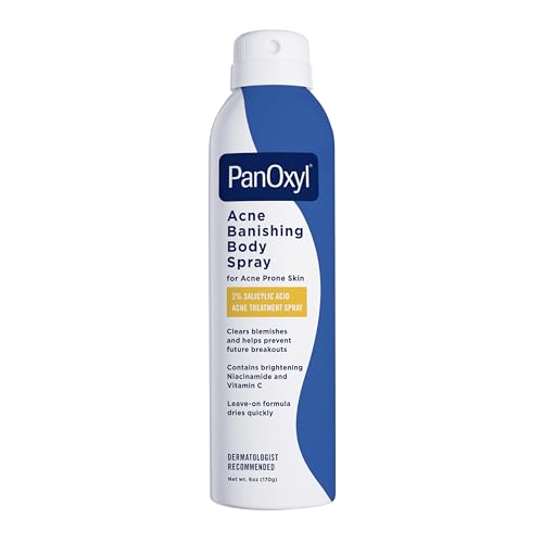 PanOxyl Acne Banishing Body Spray 2% Salicylic Acid 6oz
