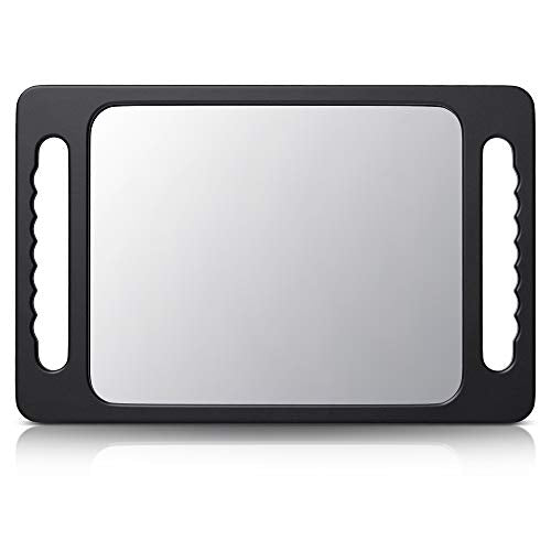 TASALON Double Handle Barber Hand Mirror | Unbreakable Large