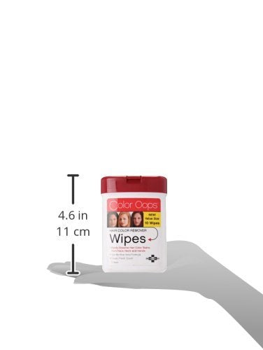 Color Oops Hair Dye Remover Wipes - 10 Count (2 Pack)