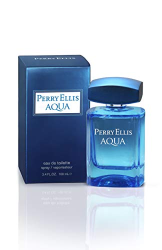 Perry Ellis Aqua Men 4-Piece Gift Set 3.4oz EDT Spray