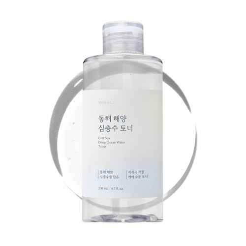 East Sea Deep Ocean Water Toner | Hydrating, Calming, Gentle Exfoliator, Deep Sea Water for Moisturization, Korean Facial Toner & Astringent for Men and Women (200ml / 6.7 fl. oz.)