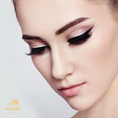 Black Liquid Eyeliner - Water Proof Ultra Matte Long Lasting Slim Jet - Black Eye Liner - 100% Intense Black - Smooth Easy Application Pen Liner