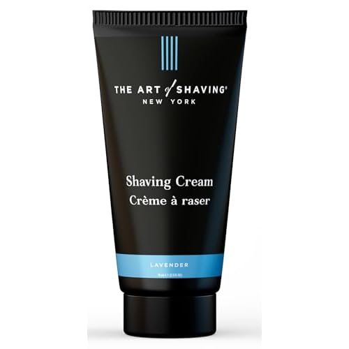 The Art of Shaving Shaving Cream for Men - Shaving Cream Mens Beard Care, Protects Against Irritation and Razor Burn, Clinically Tested for Sensitive Skin, Lavender, 2.5 Fl Oz