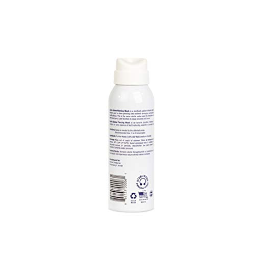 Steri-Wash Piercing Aftercare Spray 3 oz - Sterile Saline