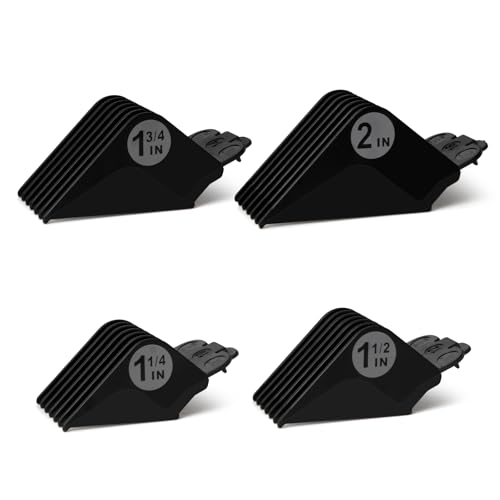 Wahl Clipper Guards Set 4-Piece Replacement Guides 1.25" to 2"
