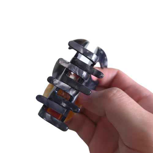 Funny Rhinoceros Beetle Hair Clip,Acetate Hair Clip,Small Claw Clip for Women, 1 Count (Pack of 1)