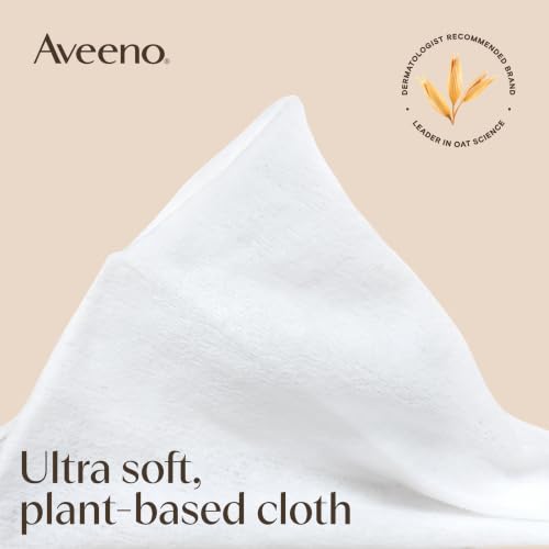 Aveeno Calm + Restore Makeup Remover Wipes, 25 Ct