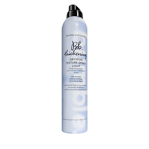Bumble and bumble. Thickening Dryspun Texture Spray Light | For Soft Texture + Light Hold | Curly, Wavy, Straight