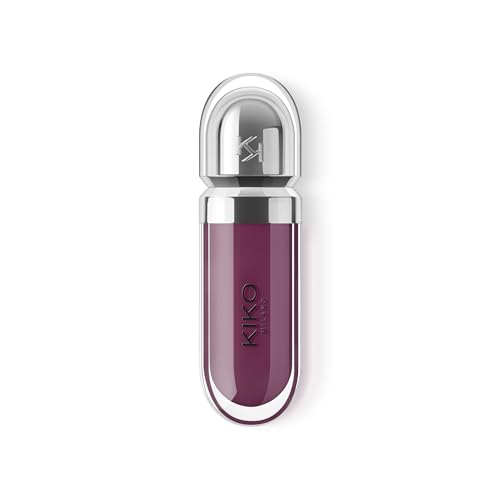 Kiko MILANO - 3d Hydra Lip Gloss 30 Softening Lipgloss for a 3D look | Deep Purple Color | Non-Comedogenic | Professional Makeup