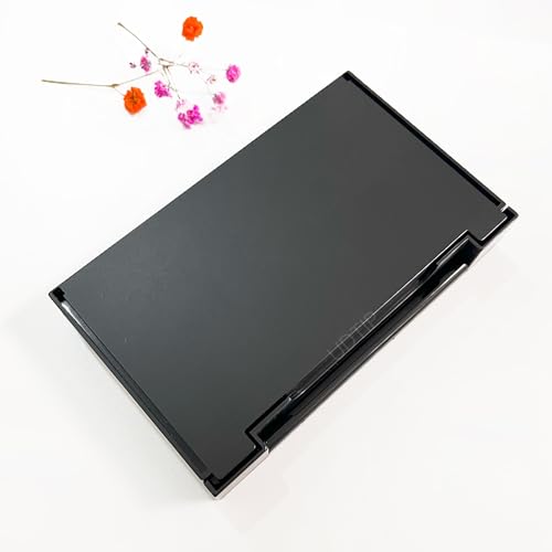 2-Layer Magnetic Makeup Palette with Mirror & 20 Metal Stickers