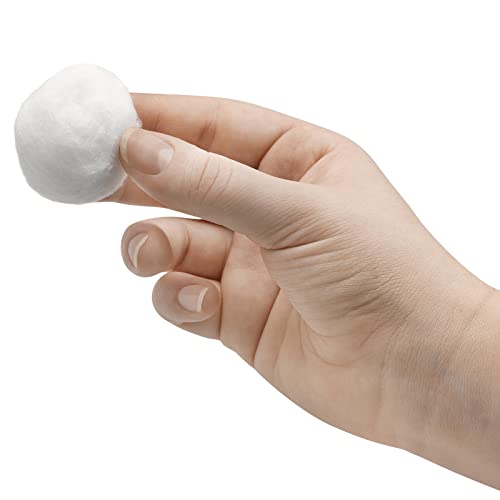 Amazon Basics Hypoallergenic 100% Cotton Balls for Skincare & Makeup, 200 Count