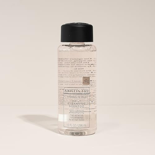 Kristin Ess Hair Fragrance Free Daily Cleansing Shampoo, Lightly Clarifying, Shine Enhancing, Vegan, Paraben, Sulfate, Phthalate and Silicone Free, Gluten Free, 10 fl. oz. - Pack of 1