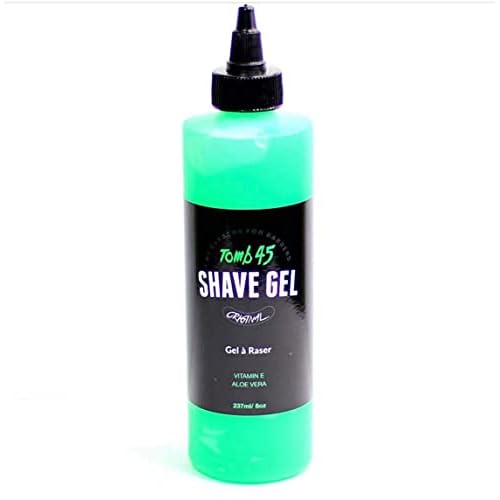 Tomb45 Triple Cartridge Shaving Kit (Triple Cartridge Razor Handle PLUS 2 Shave Gels)
