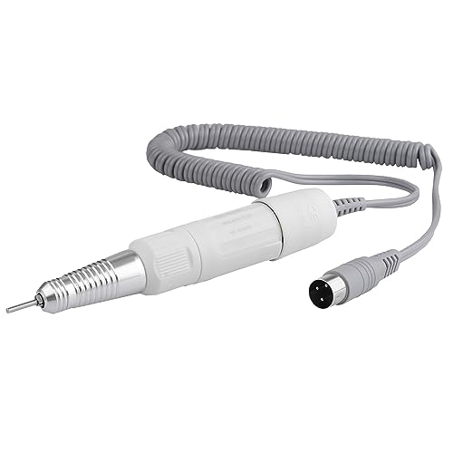 White Color SDE-H20N 30000RPM Electric Nail Art Drill Pen Handle Grinder Chuck 2.35mm/3.0mm/3.175mm Manicure Pedicure Tool Nail Drill Accessories