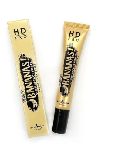 HD Pro Banana Face Primer - Brightening Glow Base, 2 Pack
