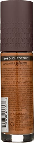 Burt's Bees Goodness Glows Liquid Foundation, Chestnut