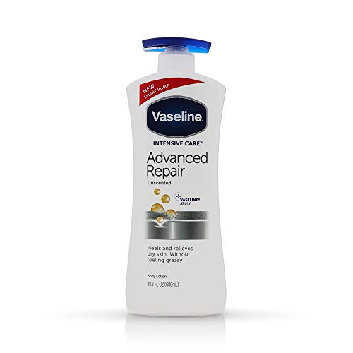 Vaseline Intensive Care Advanced Repair Unscented Healing Moisture Lotion, 20.3 oz