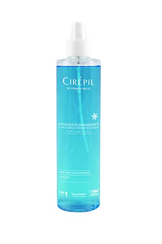 Cirepil - Pre & Post - Purifying Blue Lotion - 250ml / 8.45 fl oz - Cleanses and Prepares the Skin - Pre-Waxing & Post-Waxing