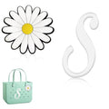 Hroatpk 2pcs Alphabet Letter Charms for Bogg Bag