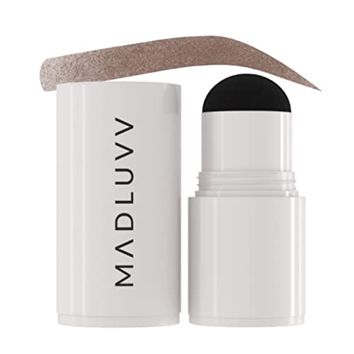 MADLUVV Brow Stamp Refill - Medium Brown Hair Color Powder