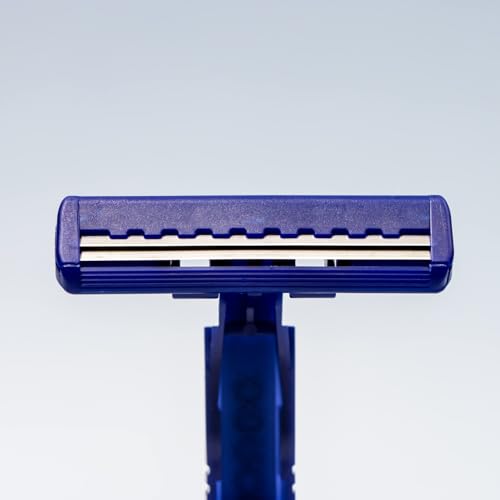 Dorco Fresh Twin Blade Disposable Razors for Men (60 Counts) ? Smooth & Comfortable Shave for Men and Women, Non-Slip Handle, Ideal for Sensitive Skin & Travel