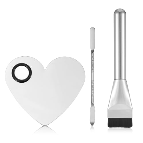 Ouligay Makeup Mixing Palette Set with Foundation Brush & Spatula