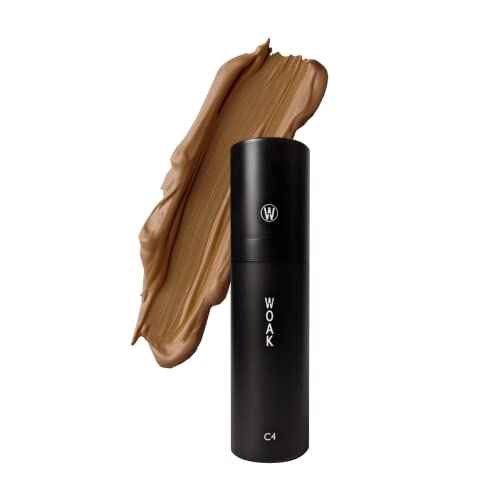 WOAK C4 ? Men's Tinted Moisturizer BB CC Cream Foundation ? Color Correcting Camo Complex ? Hybrid Skin Care (Tan)