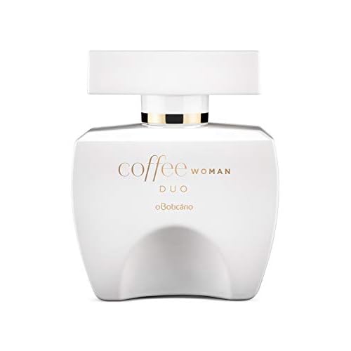 O BOTICARIO Coffee Duo Woman Eau de Toilette, Long-Lasting, Woody, Coffee Fragrance Perfume for Women, 3.4 Ounce