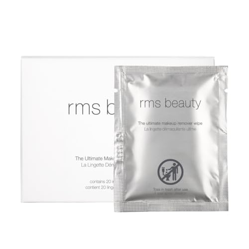 RMS Beauty Organic Coconut Oil Makeup Remover Wipes - 30 Count
