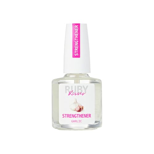 Ruby Kisses Garlic & Vitamin E Nail Strengthener for Weak Brittle Nails