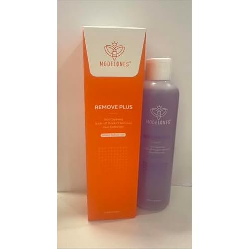 modelones Nail Polish Remover, Acetone Nail Polish Remover and Red Orange Sky Blue Gel Manicure for Travel NalilArt for Salon DlY at Home