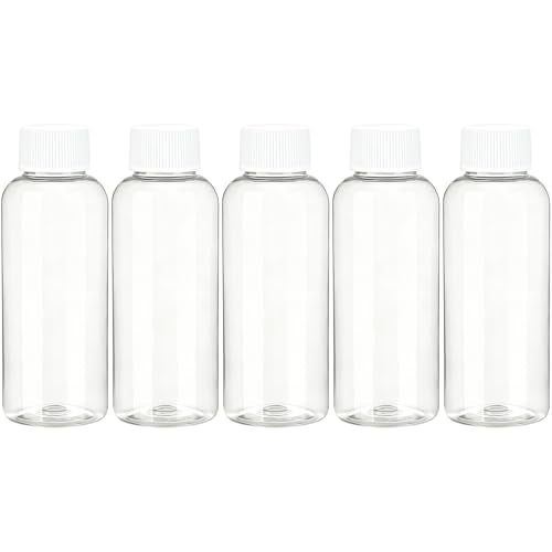 Travel Size Mouthwash Bottles 3.4 oz, 5 Pack TSA-Approved