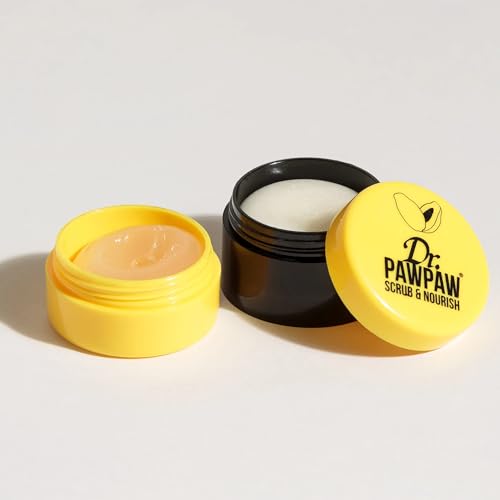 Dr. PAWPAW Lip Scrub & Balm Duo - Vegan Exfoliator Set